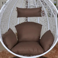 Housse de Coussin Fauteuil Œuf Suspendu avec Appui-Tête, Sans Garnissage, 32 Modèles, vue 23
