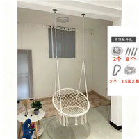 Chaise Hamac Suspendue en Corde de Coton à Franges, 1 ou 2 Places, vue 11