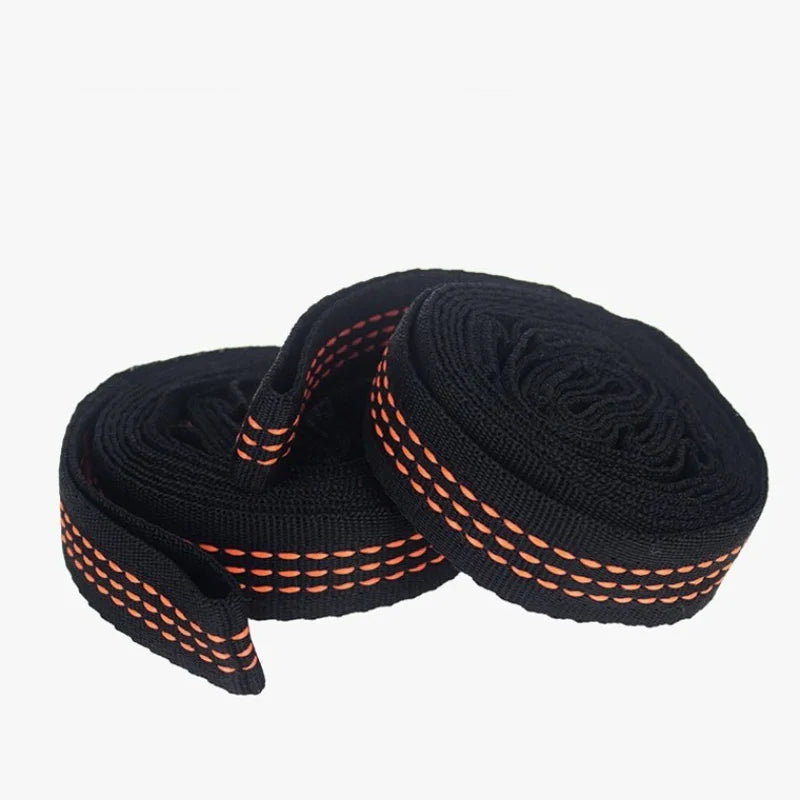 Sangles de Hamac en Polyester, Paire de 2 m ou 2,8 m, 5+1 ou 14+1 Boucles, avec Sac, vue 6