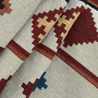 Hamac Jacquard 2 Places à Franges, Motifs Ethniques, 200 x 150 cm, 4 Décors, vue 4